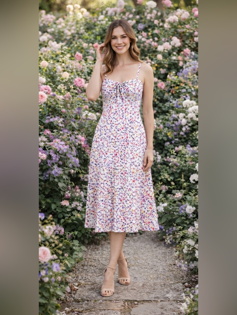 New Julia Jordan Floral Print Dress